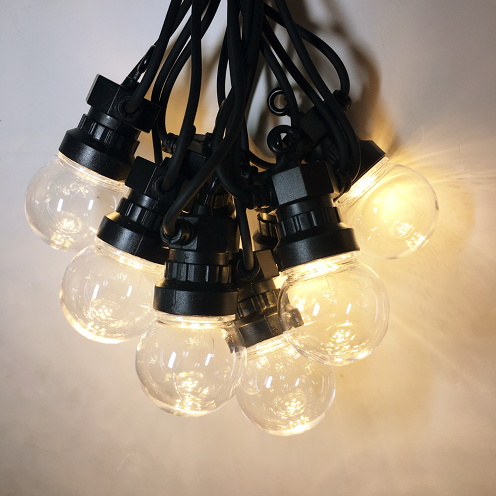 Outdoor Lighting Cable - IP65 G50 Beyaz Kablolu Sütlü Top