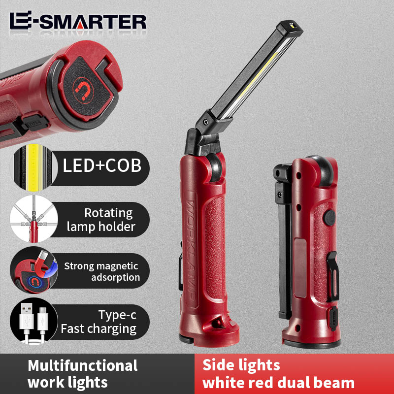 Outdoor Lighting Hooks - COB LED Çalışma Işığı Şarj Edilebilir