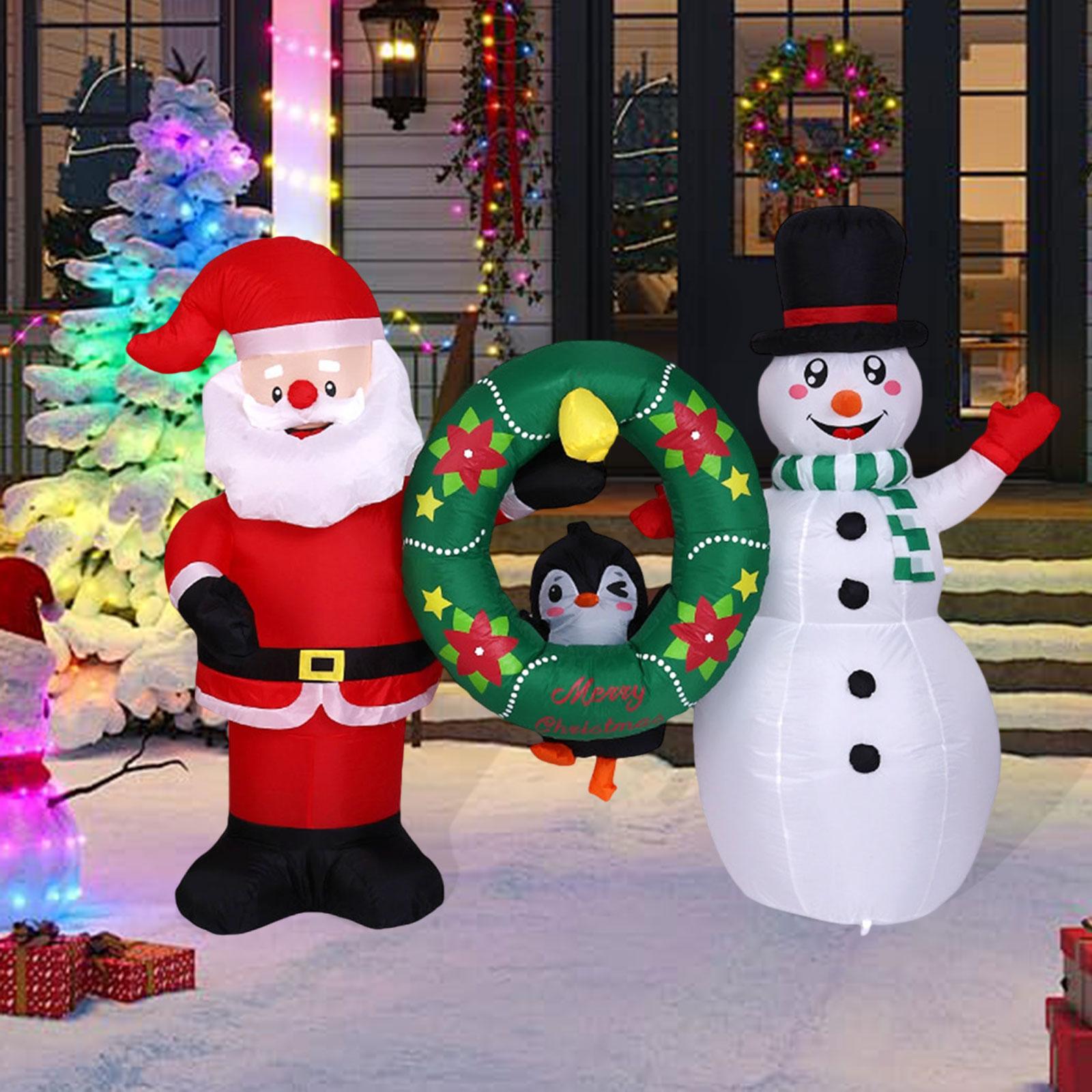 Outdoor Lighting Xmas - Noel Şişme Süsleri, Dış Mekan, Işıklı,