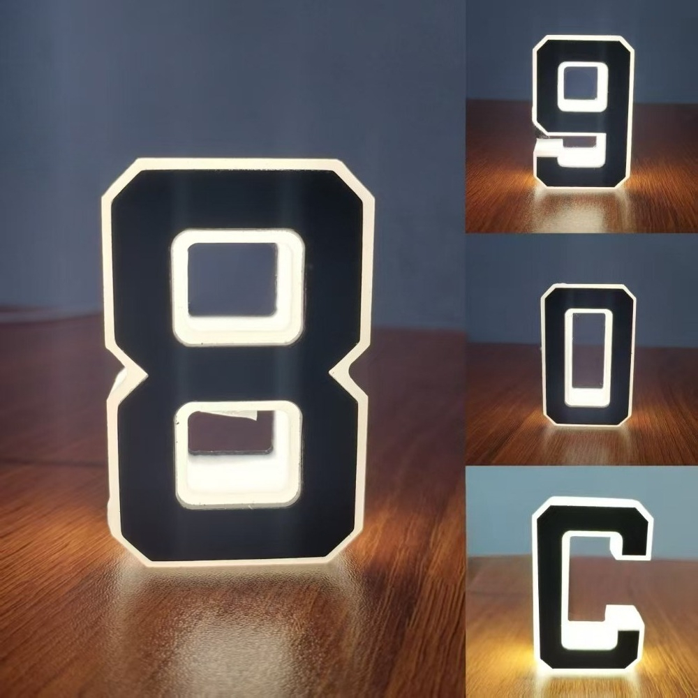 Outdoor Lighting Architectural - Yeni LED Güneş Enerjili Ev Numarası
