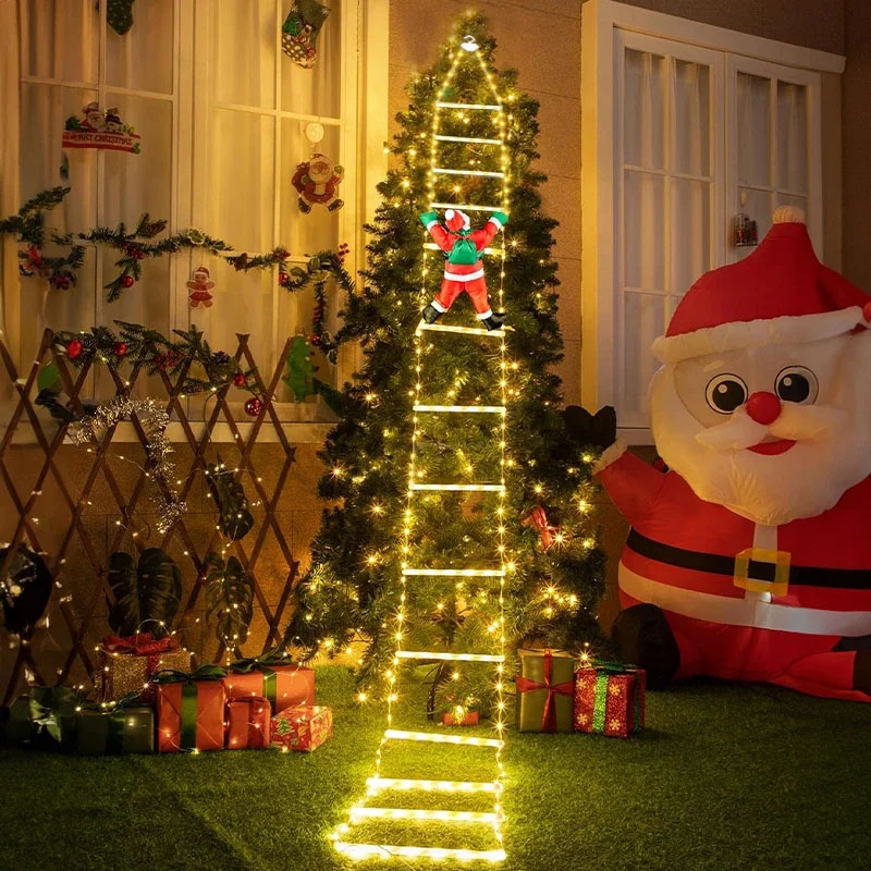 Outdoor Lighting Xmas - LED Noel Işıkları Noel Dekoratif Merdiven