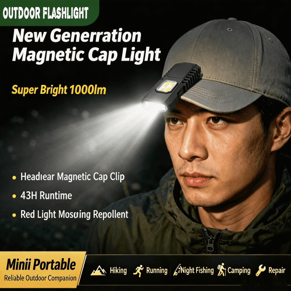 Outdoor Lighting Portable - Çok Fonksiyonlu USB Şarj Edilebilir Anahtarlık