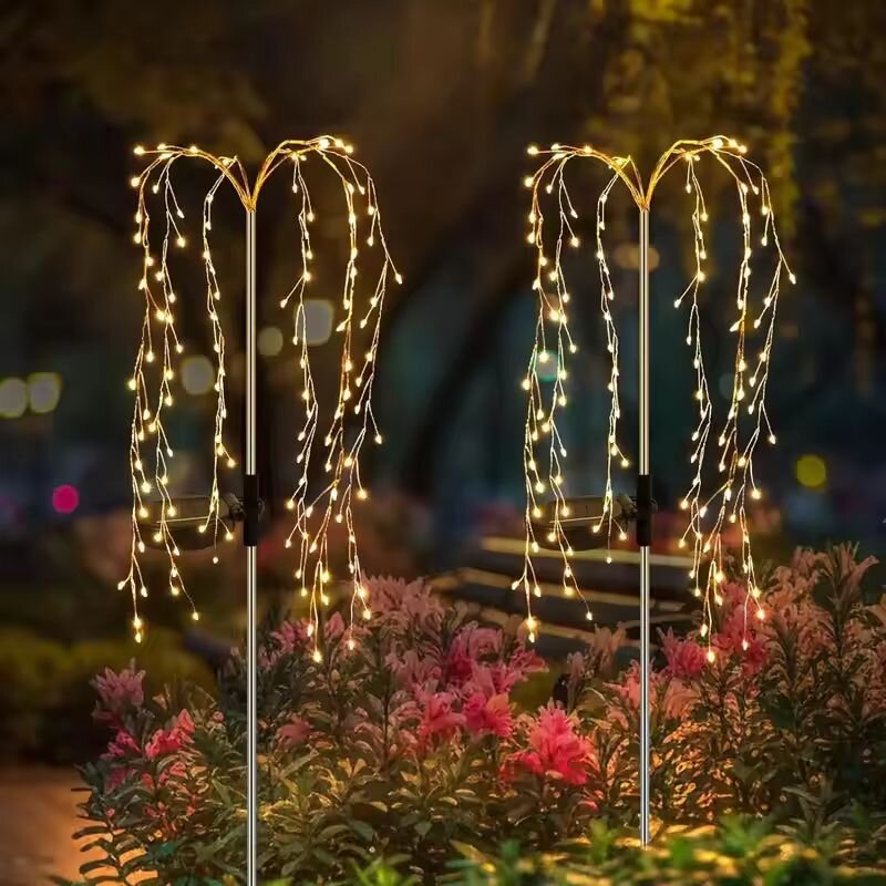 Outdoor Lighting Dusk To Dawn - Dış Mekan Güneş Enerjili Havai Fişek