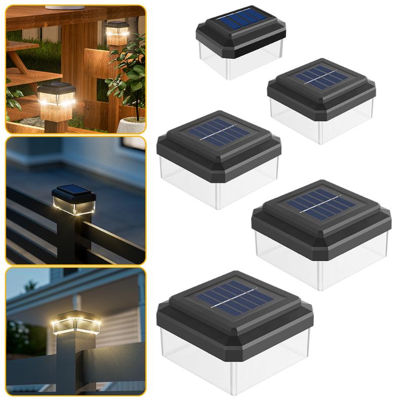 Post Cap Light - Dış Mekan Çitleri için Güneş Enerjili