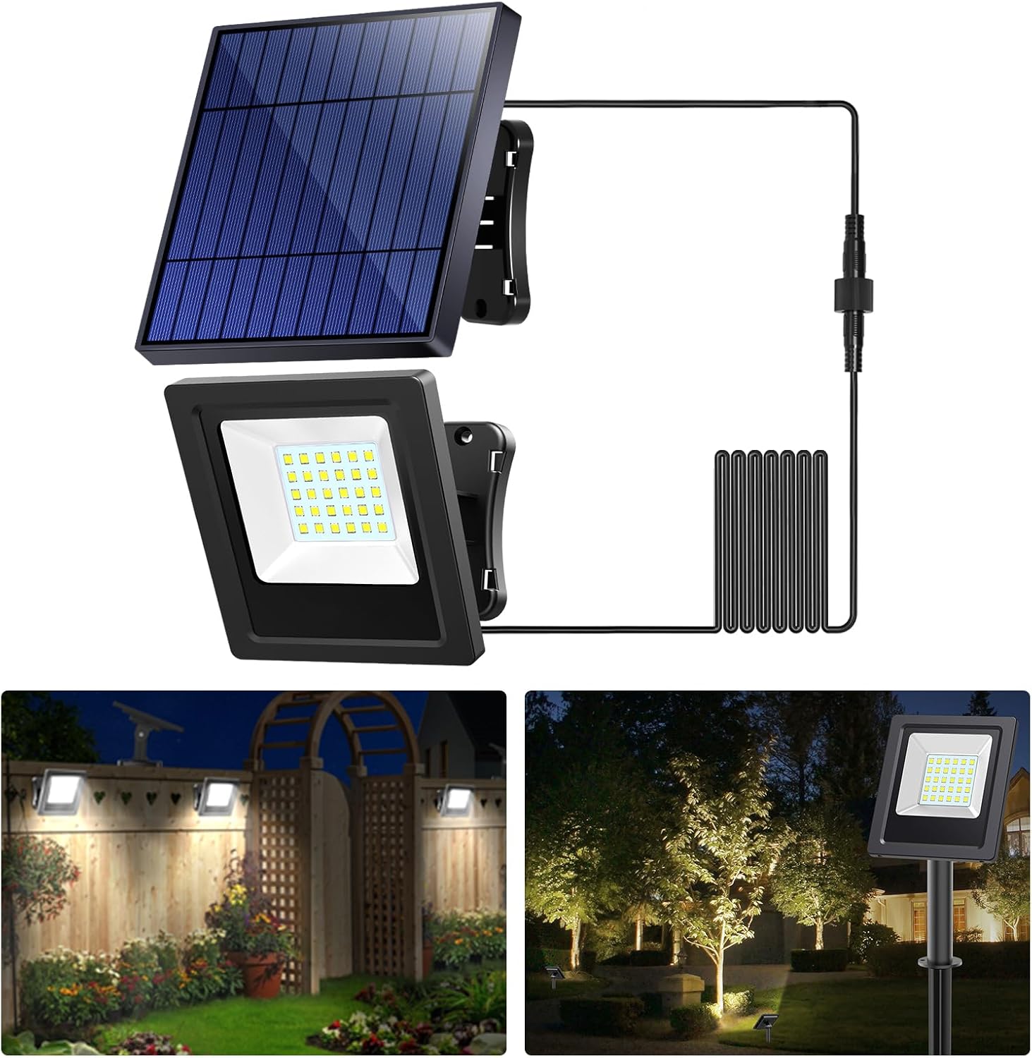 Outdoor Lighting Dusk To Dawn - Intelamp Uzun Pil Ömrü 4000mah Dış
