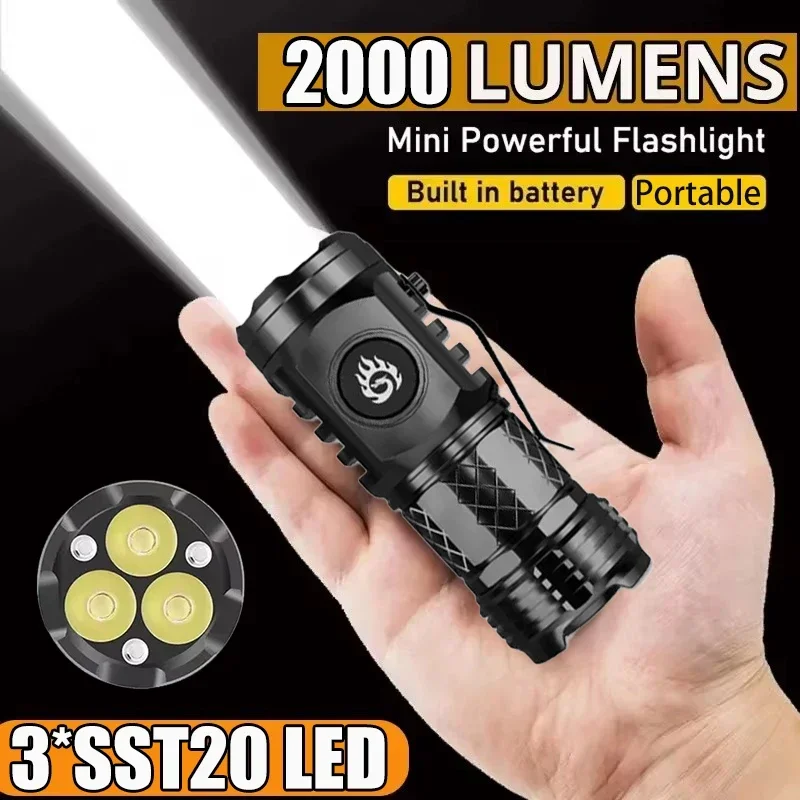 Outdoor Lighting Brands - Yüksek Güçlü Taktik El Feneri 3LED