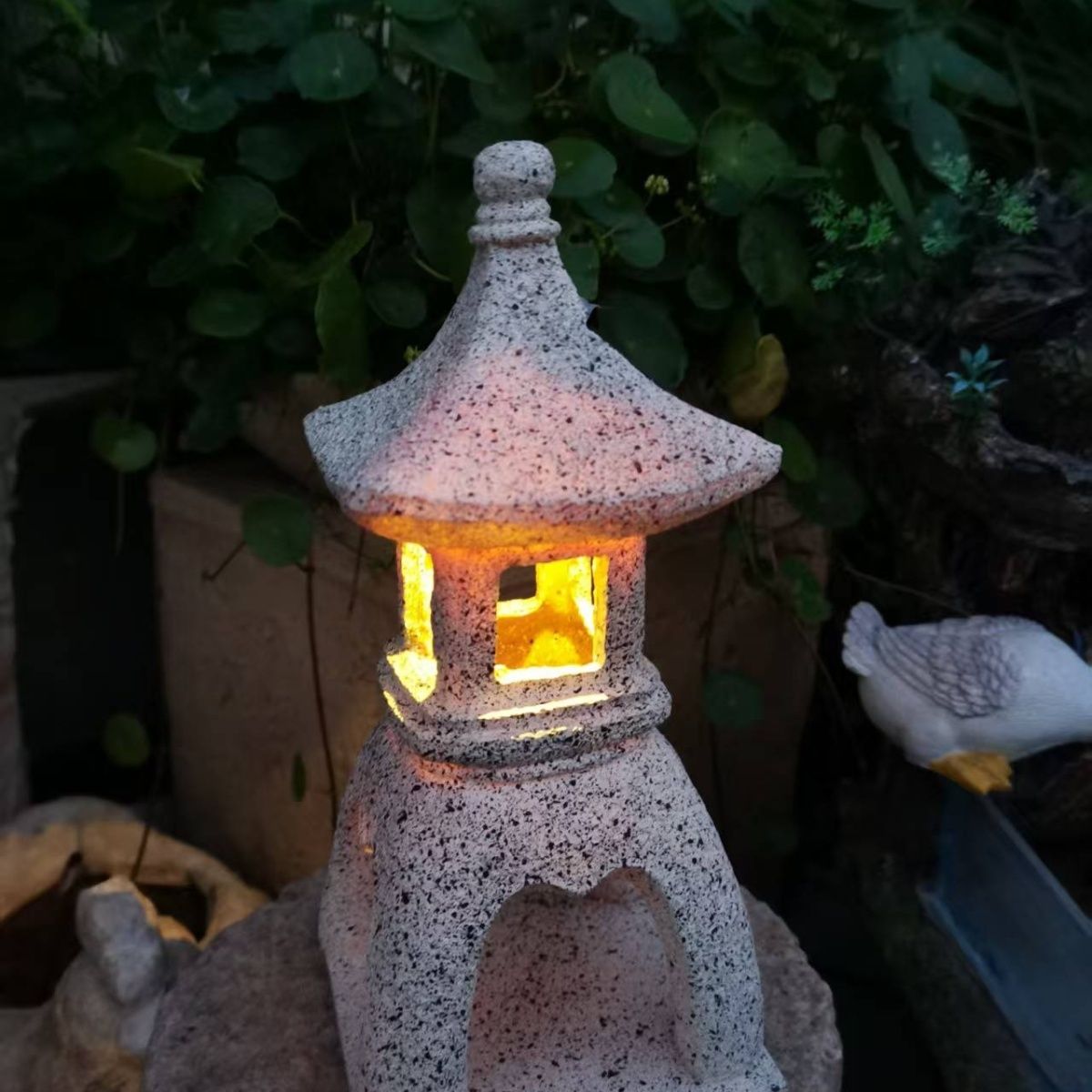 Outdoor Lighting Architectural - Pagoda Güneş Enerjili Dekoratif Bahçe Lambası