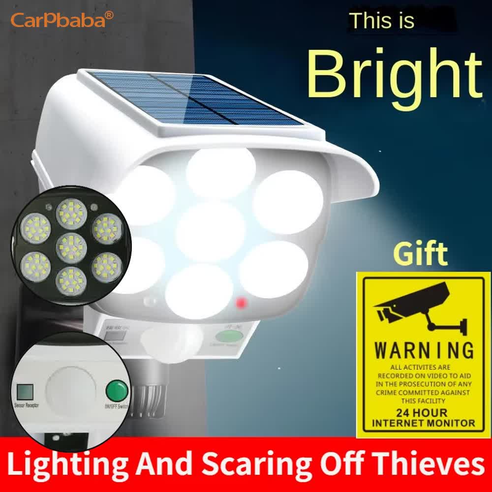 Outdoor Lighting Motion Sensor - Açık Güneş Işığı Hareket Sensörü Güvenlik