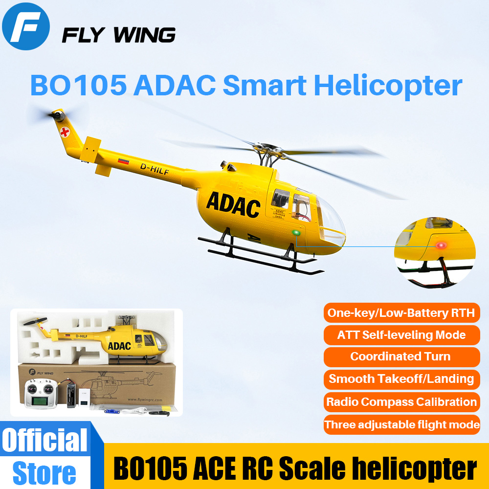 FLY WING BO105 Ölçekli Helikop - Outdoor Lighting Options incelemesi ve fiyatı