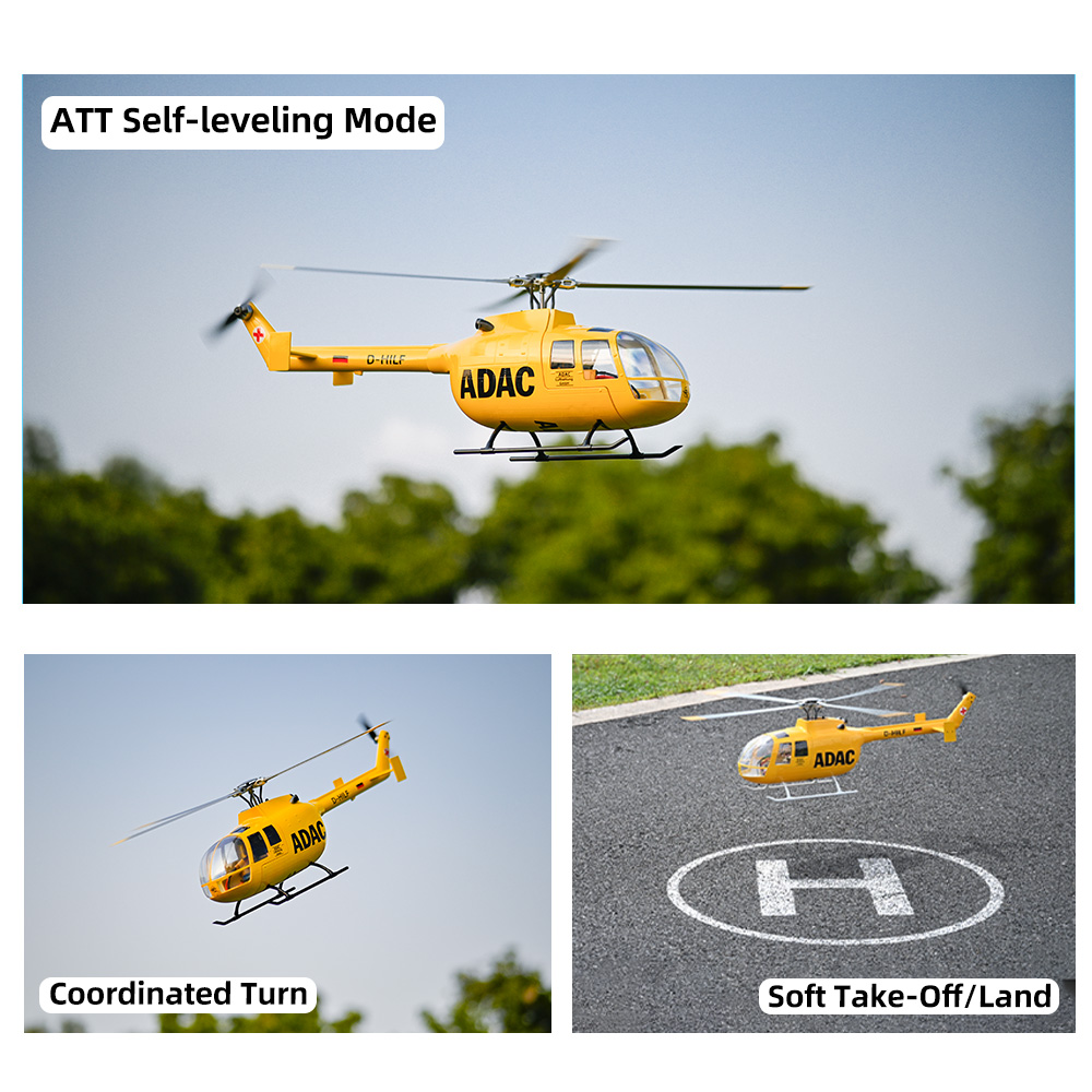 FLY WING BO105 Ölçekli Helikop - Outdoor Lighting Options incelemesi ve fiyatı