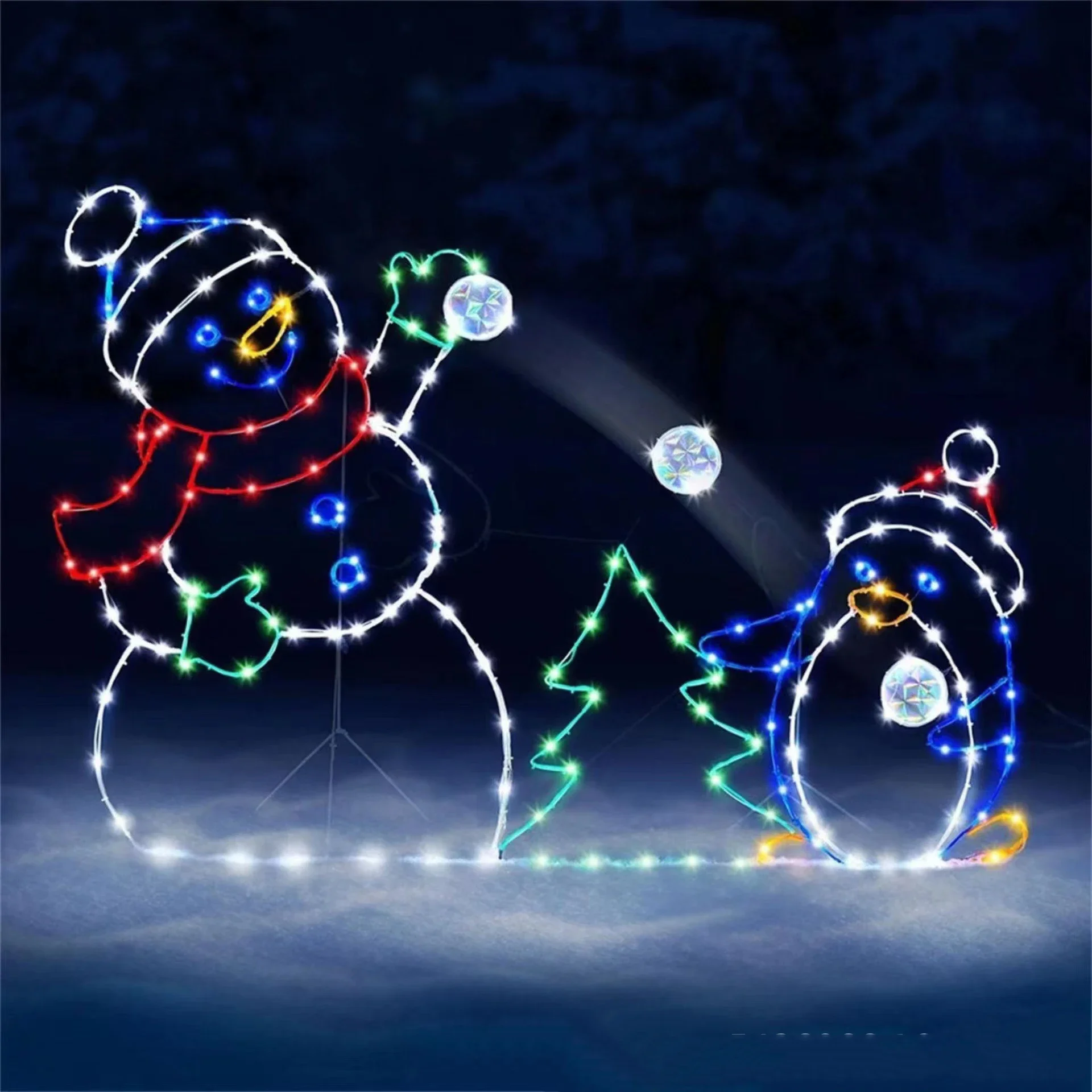Hareketli Kar Küresi Işıklı LE - Outdoor Lighting Xmas incelemesi ve fiyatı