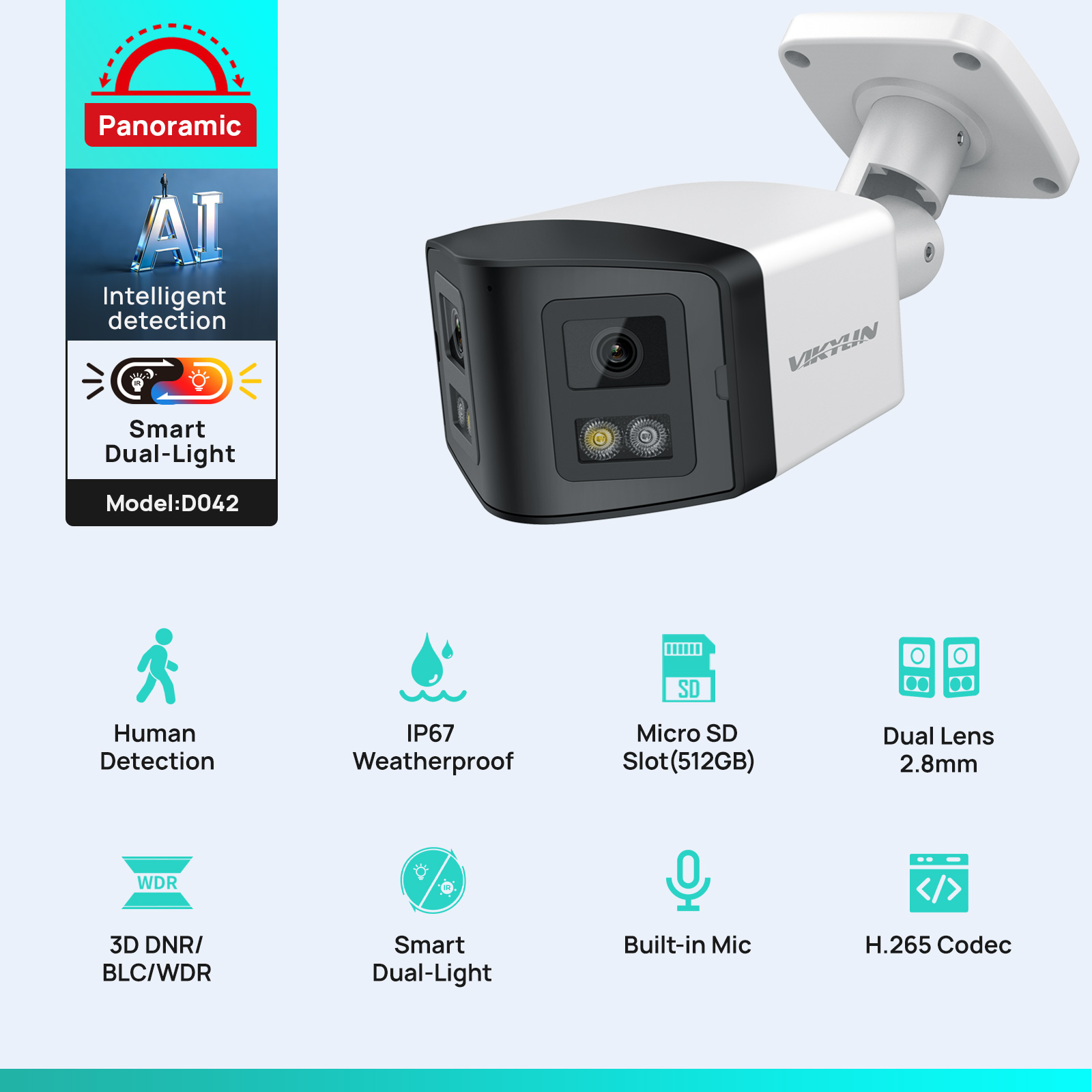 VIKYLİN 170 °   Panoramik Güve - Outdoor Lighting Mains Powered incelemesi ve fiyatı