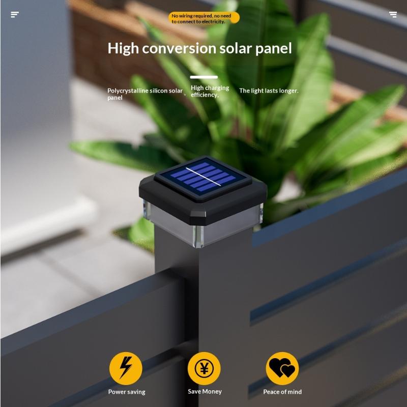 1 Adet IP65 Su Geçirmez Güneş  - Post Cap Light incelemesi ve fiyatı
