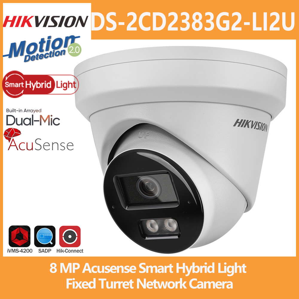 Hikvision 8MP IP Kamera DS-2CD - Outdoor Lighting No Electricity incelemesi ve fiyatı