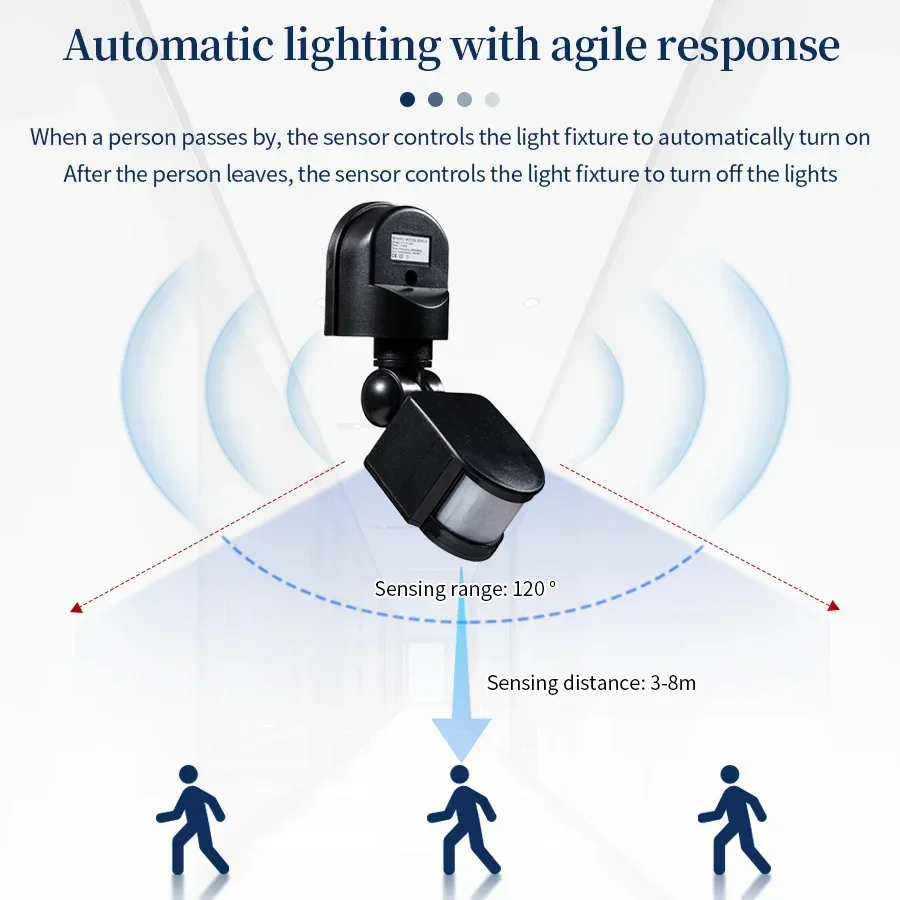 110-240V PIR Hareket Sensörü 1 - Outdoor Lighting Motion Sensor incelemesi ve fiyatı