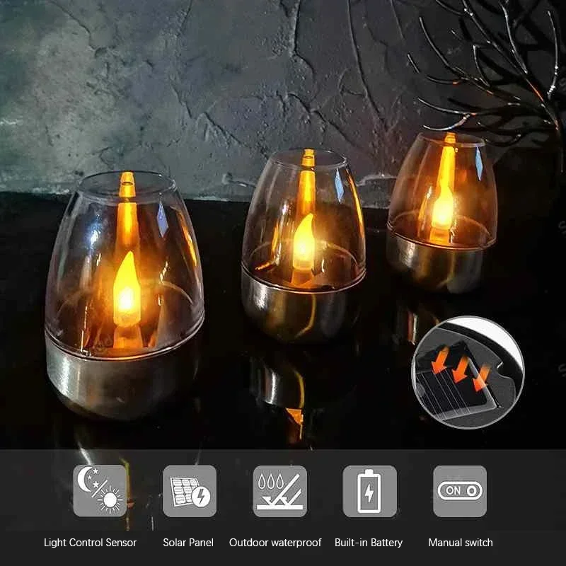 LED Güneş Mumlar Işık Alevsiz  - Halo Outdoor Lighting incelemesi ve fiyatı