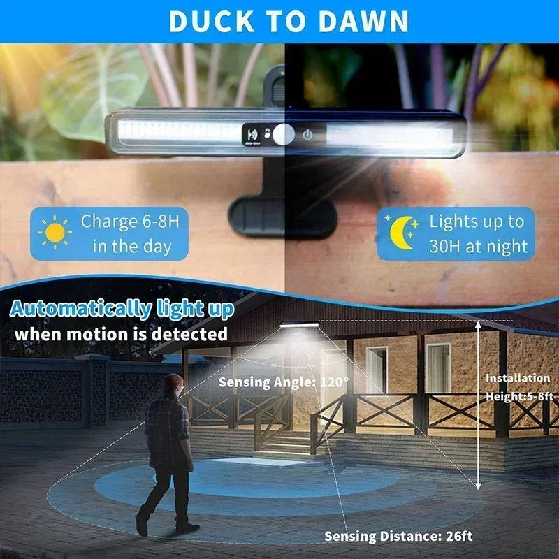 Klipsli Güneş Enerjili Hareket - Outdoor Lighting Portable incelemesi ve fiyatı
