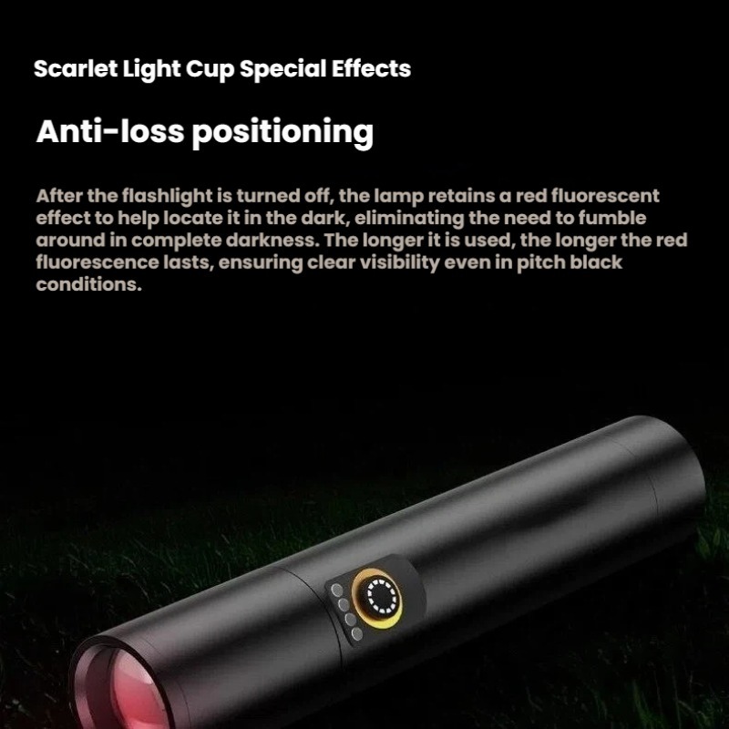 Güçlü Işık LED El Feneri Tip-C - Outdoor Lighting Portable incelemesi ve fiyatı
