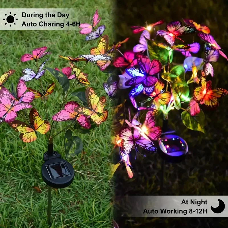 Güneş LED Kelebek Bahçe Işıkla - Outdoor Lighting Xmas incelemesi ve fiyatı
