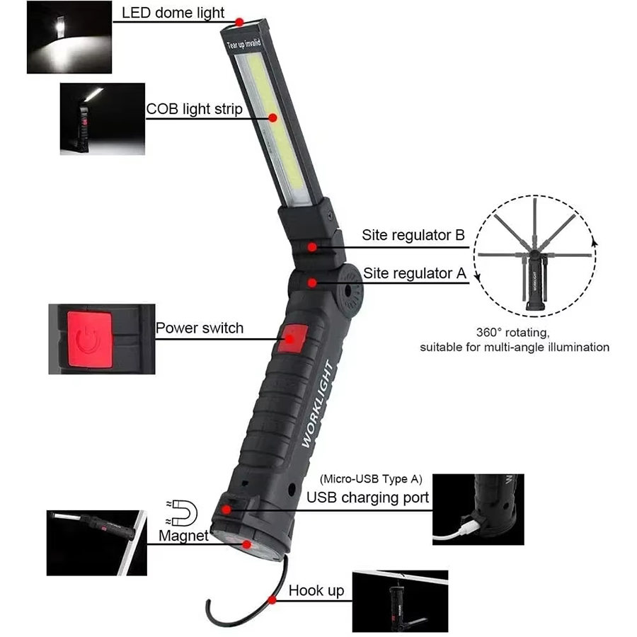 Taşınabilir LED El Feneri Many - Outdoor Lighting Hooks incelemesi ve fiyatı