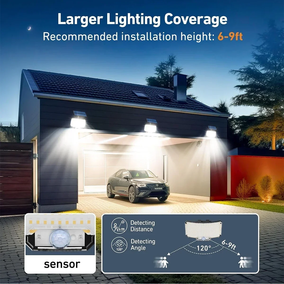 234LED Güneş Enerjili Dış Meka - Outdoor Lighting Motion Sensor incelemesi ve fiyatı