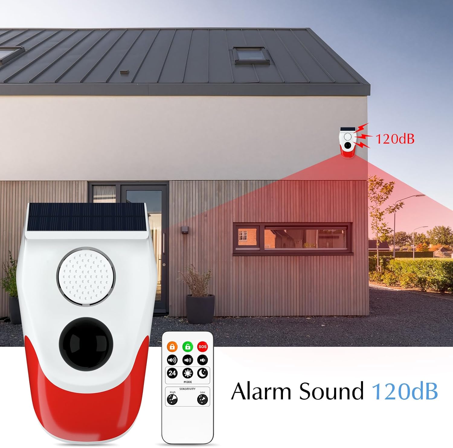Güneş Enerjili Hareket Sensörü - Outdoor Lighting Motion Sensor incelemesi ve fiyatı