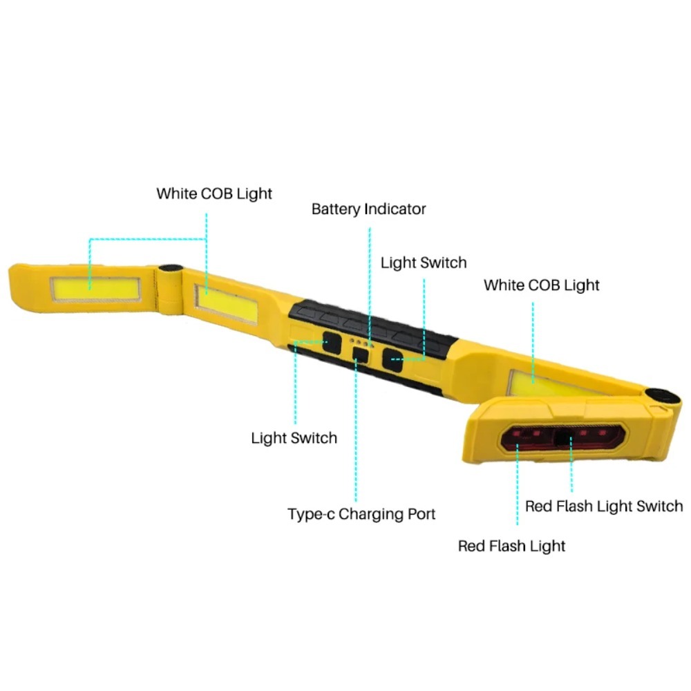Taşınabilir COB Manyetik LED Ç - Outdoor Lighting Hooks incelemesi ve fiyatı