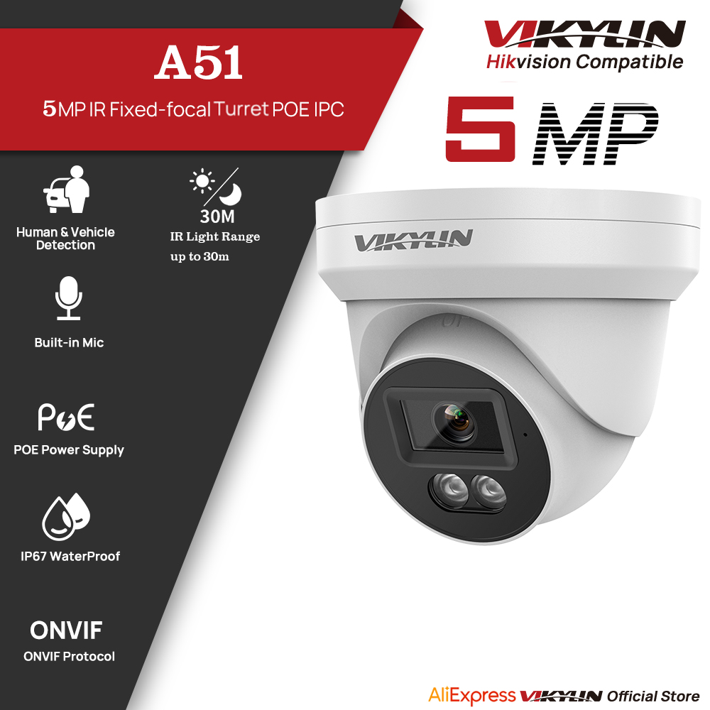 VIKYLIN 5MP IP Güvenlik Kamera - Outdoor Lighting Mains Powered incelemesi ve fiyatı