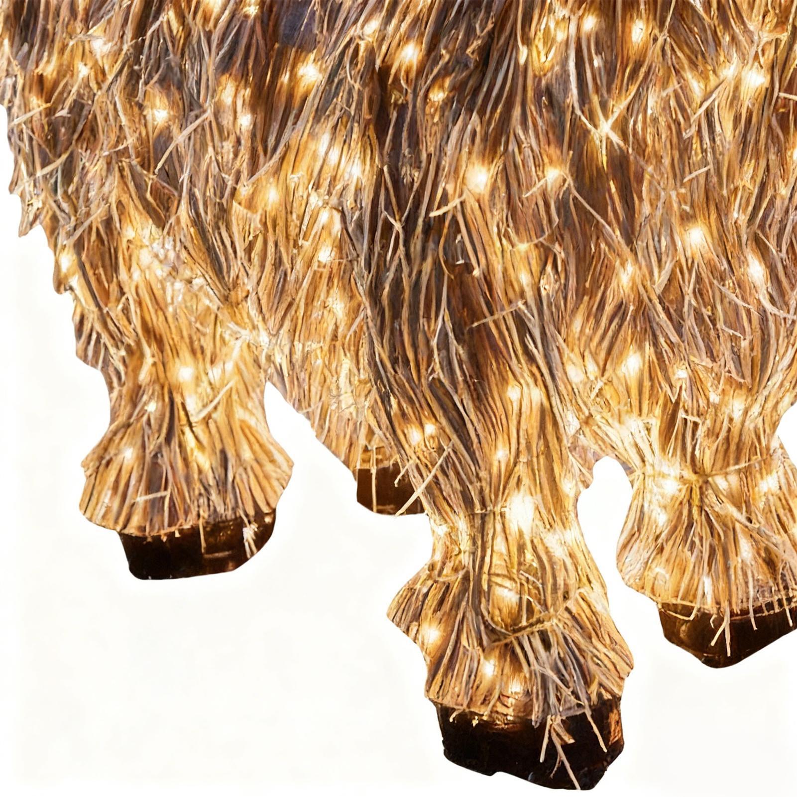 3D Işıklı İnek Süsü 28 cm Yüks - Outdoor Lighting Xmas incelemesi ve fiyatı
