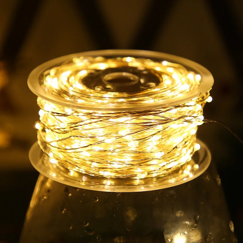 5 M/10 M/20 M LED Bakır Tel Di - Outdoor Lighting Xmas incelemesi ve fiyatı