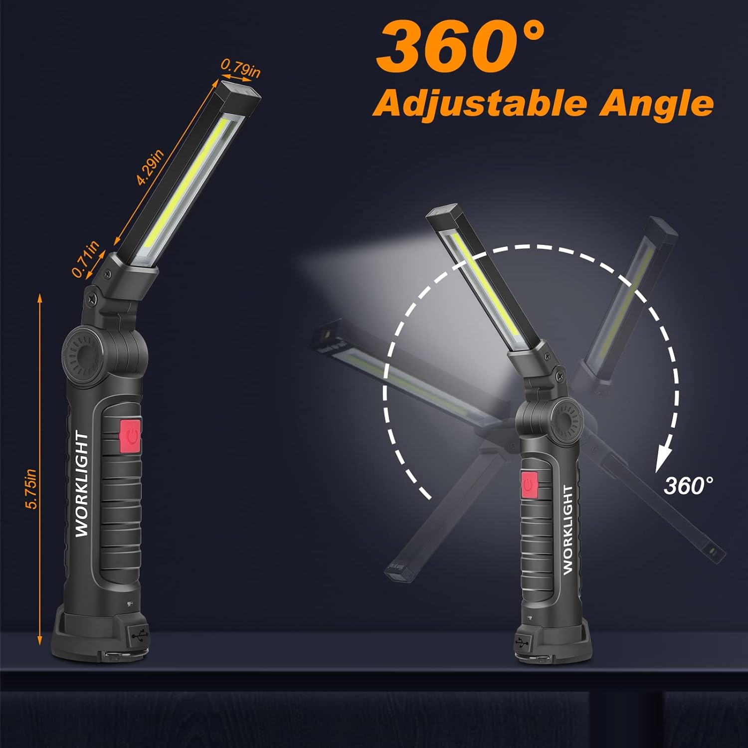 Taşınabilir El Feneri USB Şarj - Outdoor Lighting Hooks incelemesi ve fiyatı