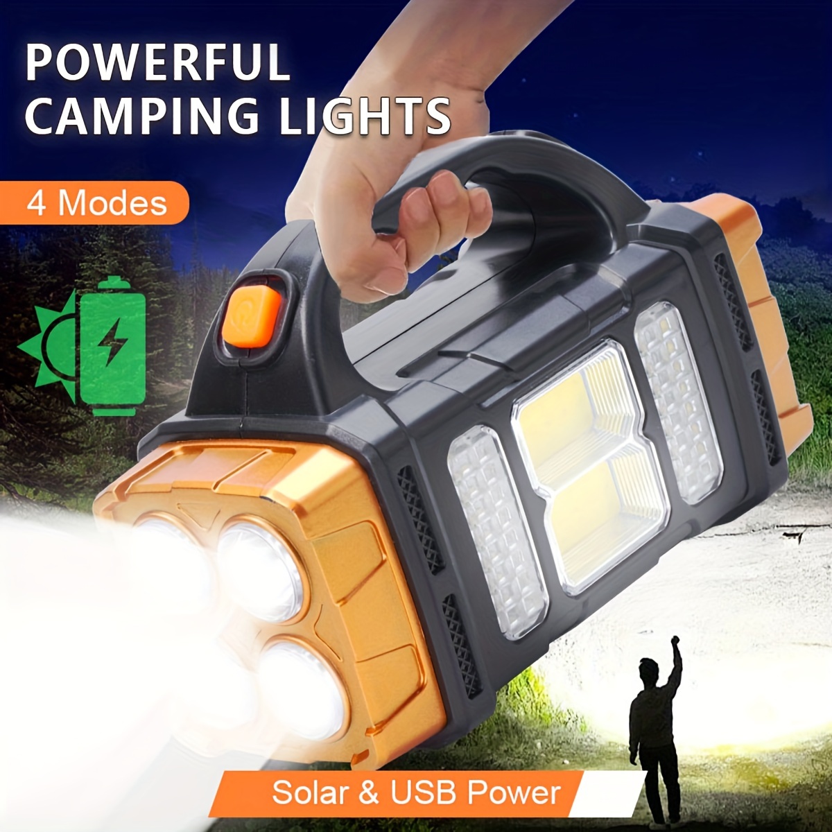 Yeni Yükseltilmiş Şarj Edilebi - Outdoor Lighting Brands incelemesi ve fiyatı