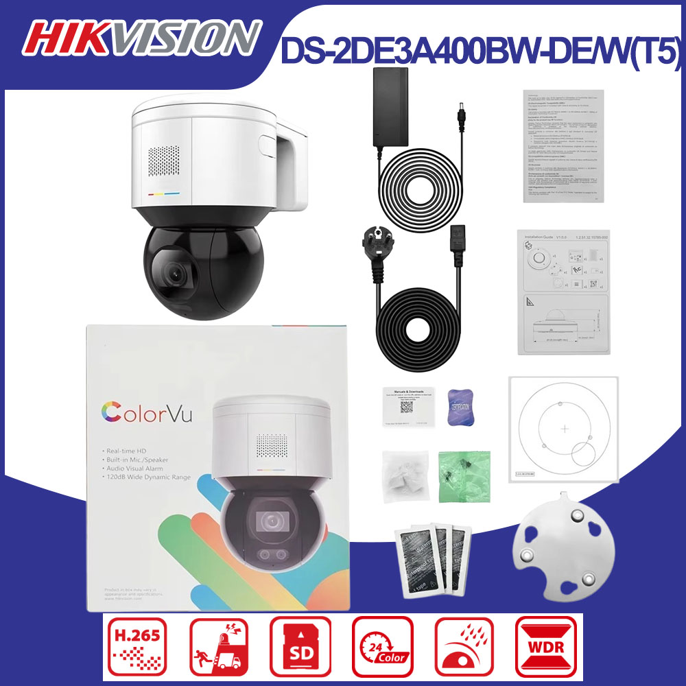 Hikvision DS-2DE3A400BW-DE/W(T - Outdoor Lighting Mains Powered incelemesi ve fiyatı