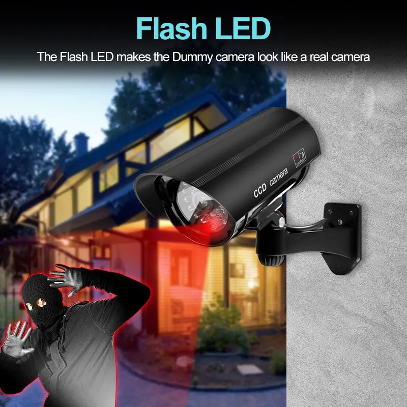 1PC Sahte Güvenlik Kamerası Su - Outdoor Lighting Cable incelemesi ve fiyatı