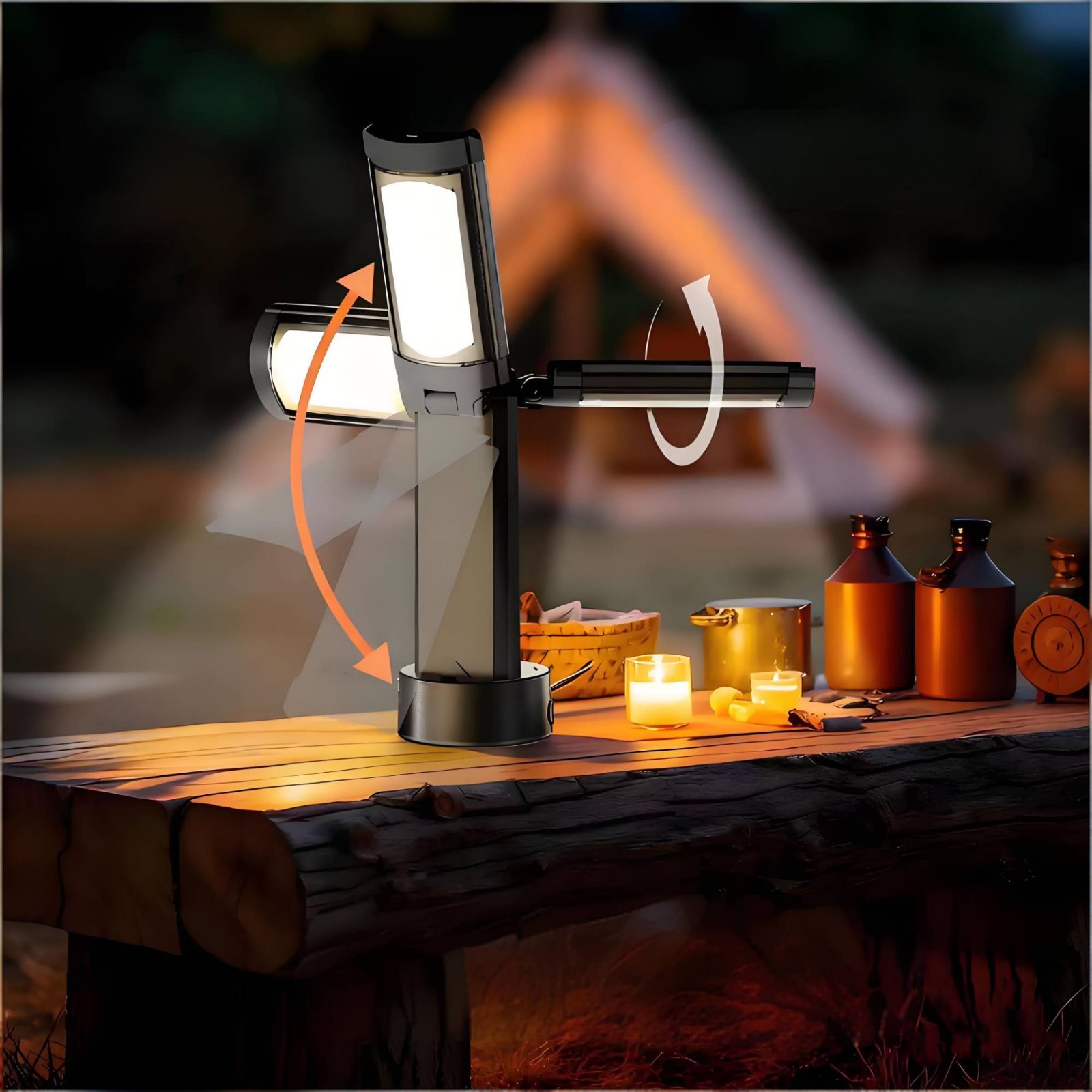 Teleskopik Çadır Lambası Ayarl - Outdoor Lighting Portable incelemesi ve fiyatı
