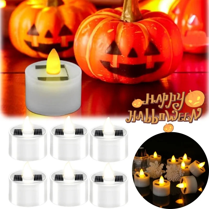 Güneş Enerjili Alevsiz LED Çay - Outdoor Lighting Dusk To Dawn incelemesi ve fiyatı