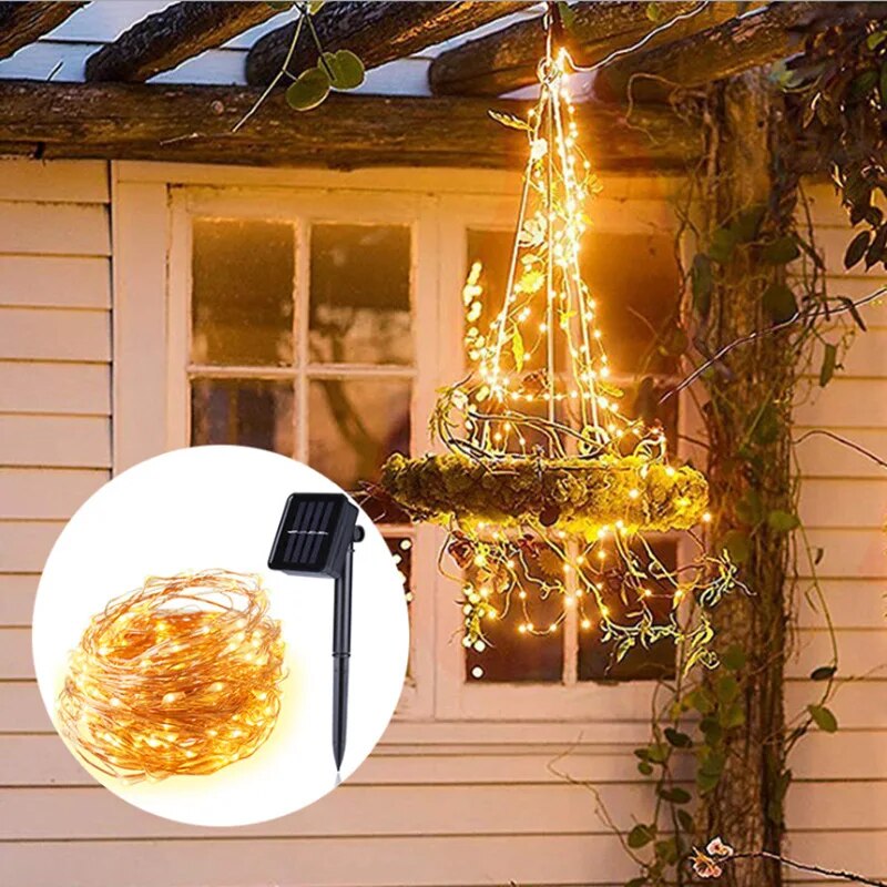 100 LED güneş peri su geçirmez - Halo Outdoor Lighting incelemesi ve fiyatı