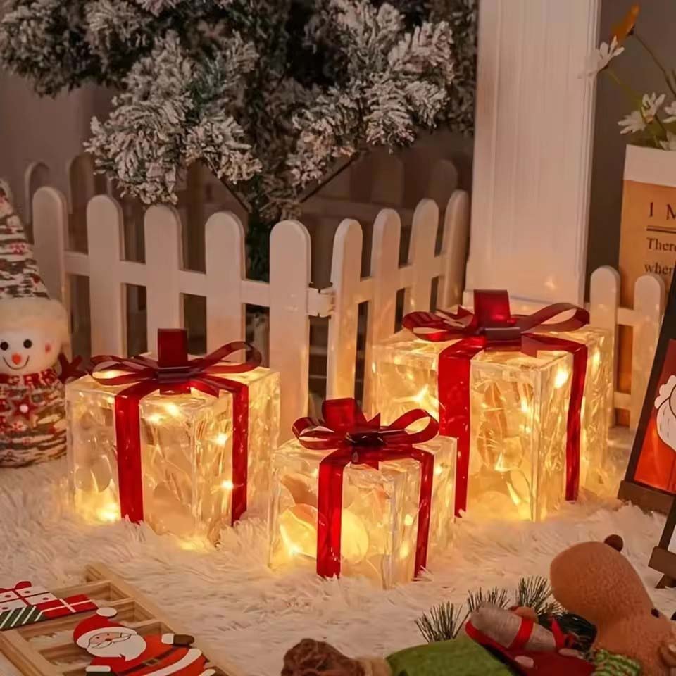 2026 Noel Işıklı Hediye Kutusu - Outdoor Lighting Xmas incelemesi ve fiyatı