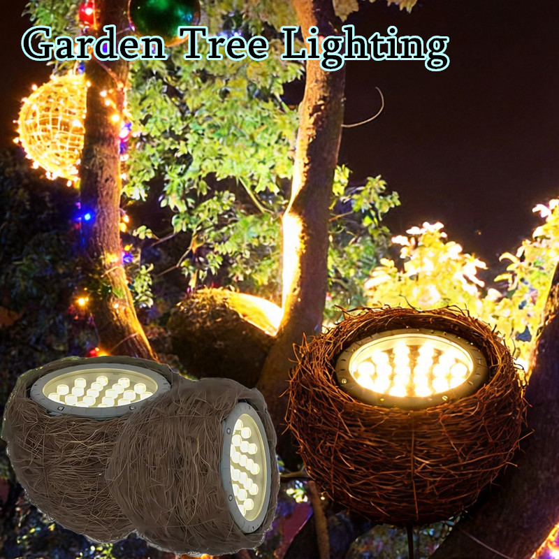 Renkli Bahçe Su Geçirmez Ağaç  - Outdoor Lighting Architectural incelemesi ve fiyatı