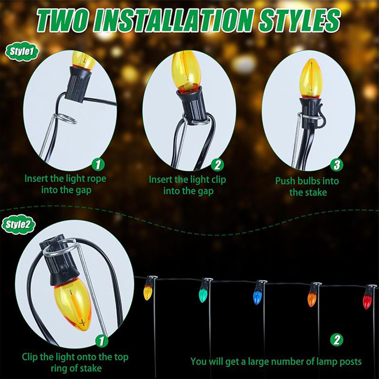 Noel Işık Çubukları 30 cm Çim  - Outdoor Lighting Ground incelemesi ve fiyatı