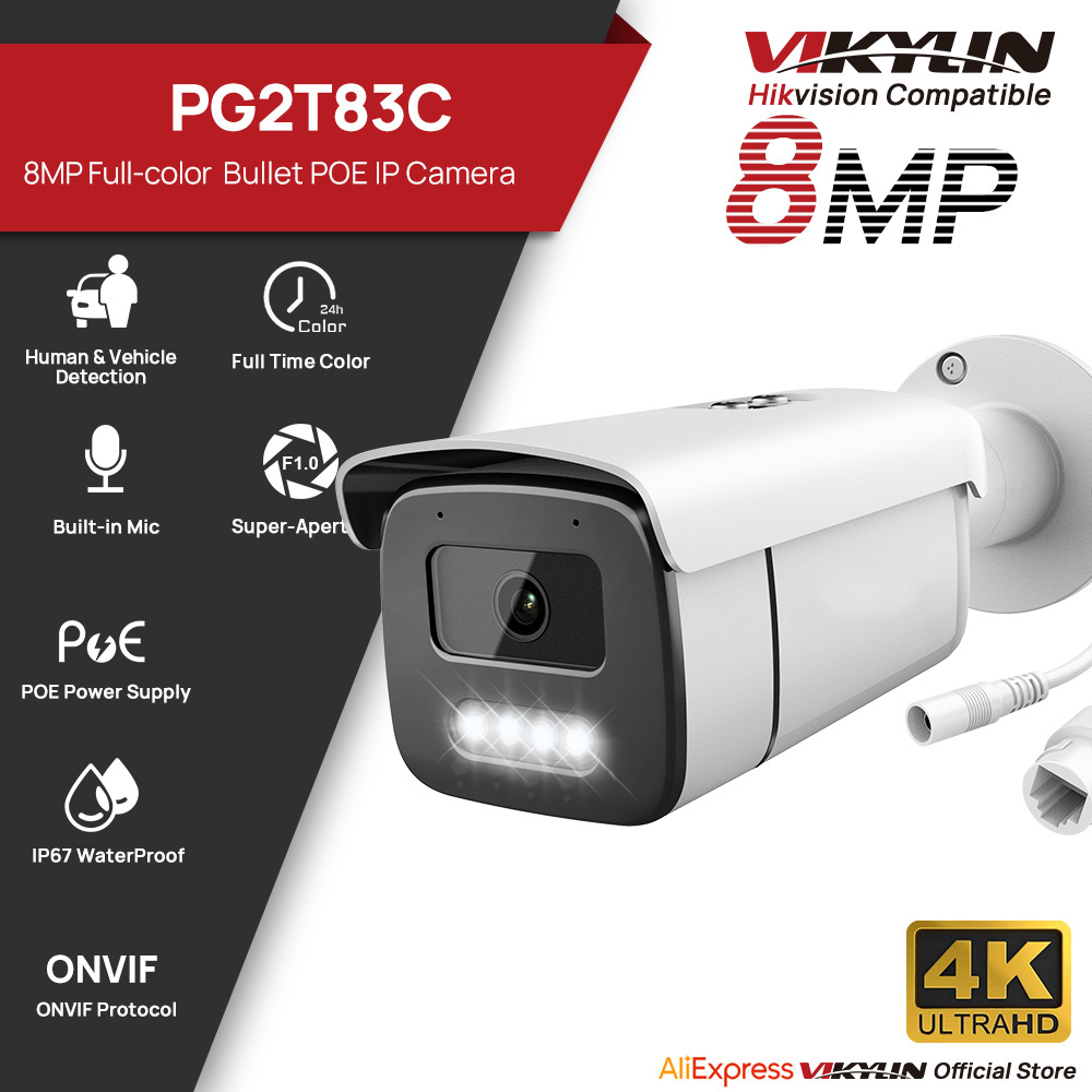 Vikylin 8MP Tam Renkli Gece Gö - Outdoor Lighting Options incelemesi ve fiyatı