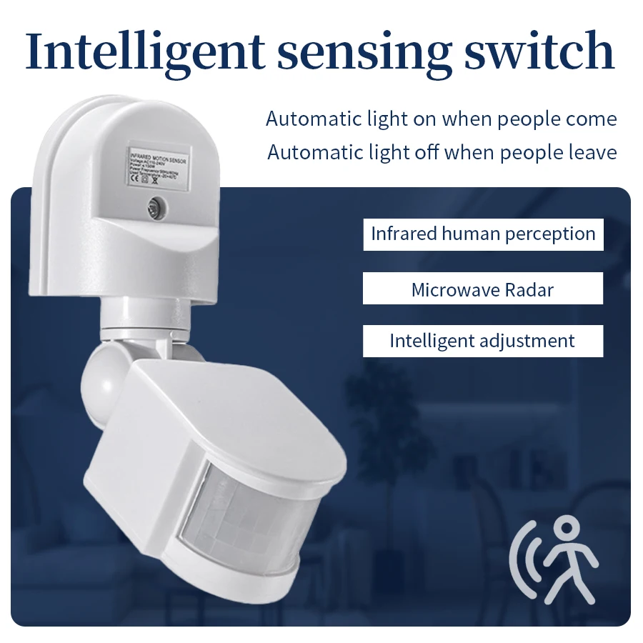 100-240V 12V PIR Hareket Sensö - Outdoor Lighting Motion Sensor incelemesi ve fiyatı