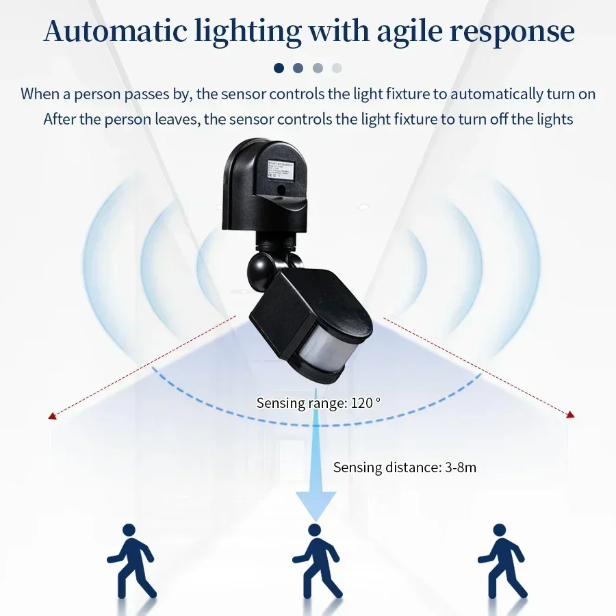 100-240V 12V PIR Hareket Sensö - Outdoor Lighting Motion Sensor incelemesi ve fiyatı