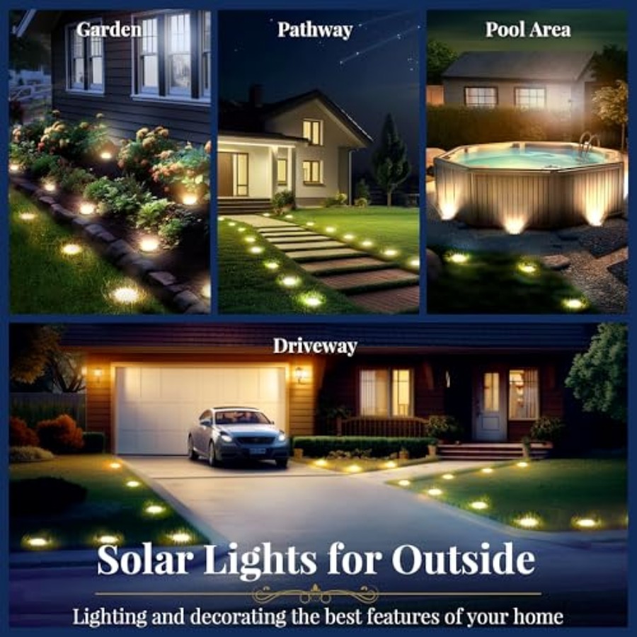 Güneş Enerjili Zemin Lambaları - Outdoor Lighting Ground incelemesi ve fiyatı