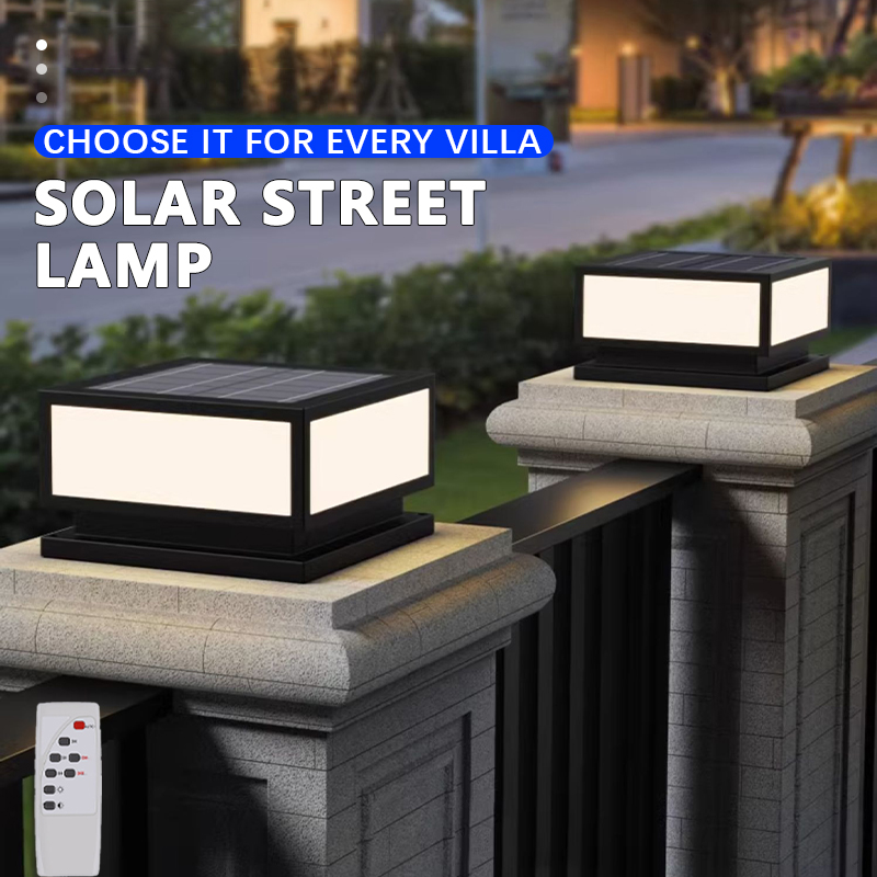 Açık Hava LED Güneş Enerjili K - Post Cap Light incelemesi ve fiyatı