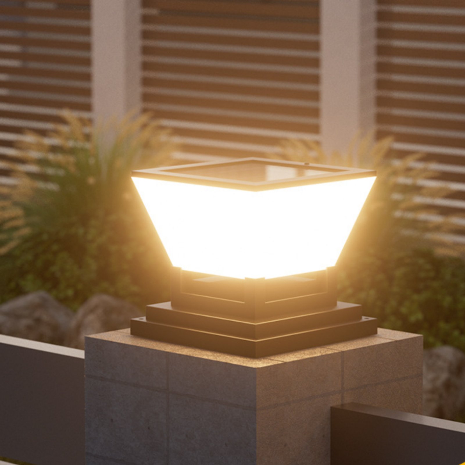 Güneş Enerjili Direk Lambası S - Post Cap Light incelemesi ve fiyatı