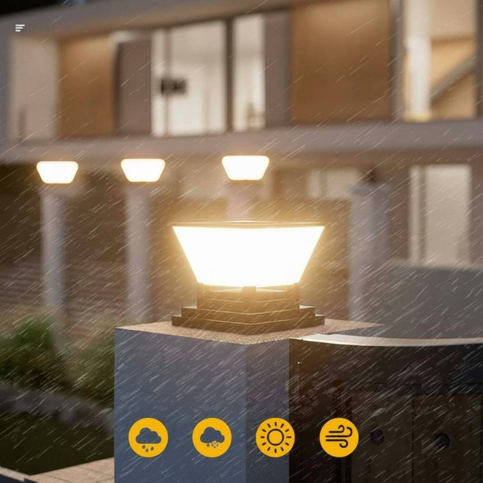 Güneş Enerjili Direk Lambası S - Post Cap Light incelemesi ve fiyatı